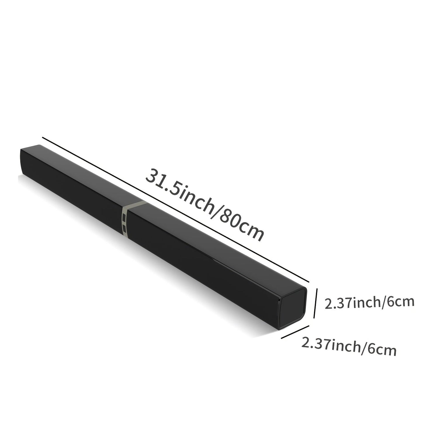 2 IN 1 TV Sound Bar, Sound Bars for Smart TV, 50W Wireless 2.0