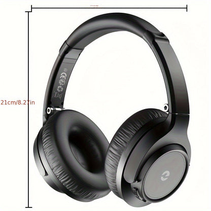 Over Ear Wireless Headphones with Deep Bass, 50 Hours Playtime