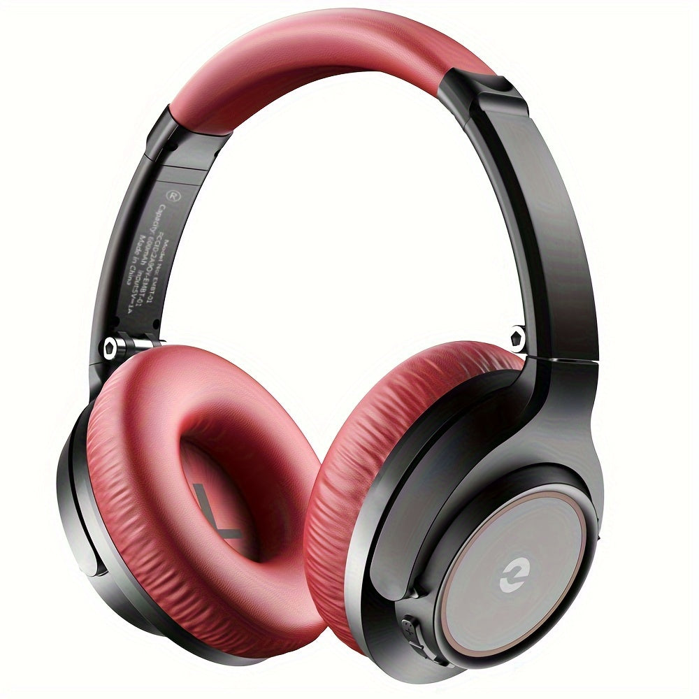 Over Ear Wireless Headphones with Deep Bass, 50 Hours Playtime